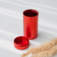 Load image into Gallery viewer, Aluminum Red Tea Container (Minor Defect)
