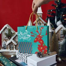 Load image into Gallery viewer, 2024: Christmas afternoon tea set: Glass tea cup+coaster+tea+spoon+honey+Christmas cookies
