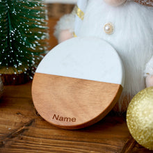 Load image into Gallery viewer, 2024: Christmas Coffee Lover Wooden Box Set (Mug, Coaster, Coffee, Cookies)
