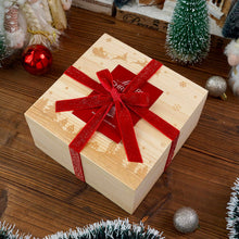 Load image into Gallery viewer, 2024: Christmas Coffee Lover Wooden Box Set (Mug, Coaster, Coffee, Cookies)
