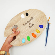 Load image into Gallery viewer, Personalized Wooden Artist Palette
