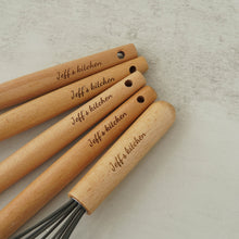 Load image into Gallery viewer, Personalised Silicone Baking Utensils 5 in 1 (Grey)
