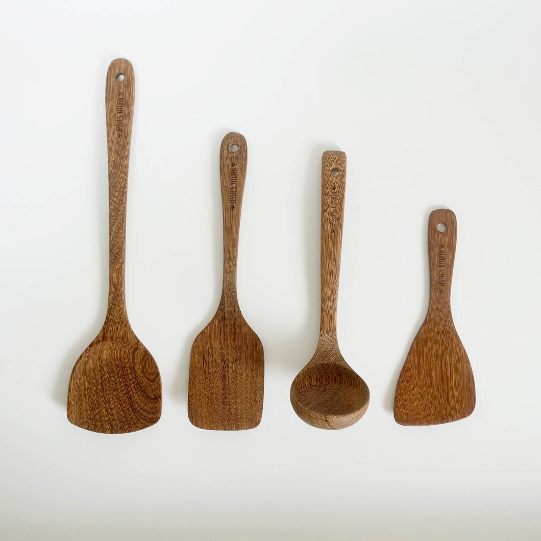 4 in 1 Personalized Kitchen Utensil Set, personalized gifts for cooking lover, 