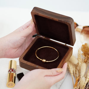 Personalized Wooden Bracelet Box