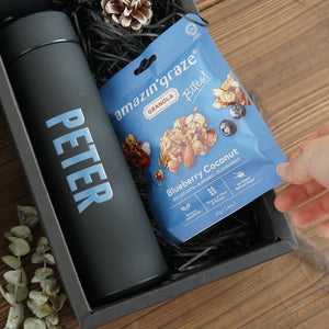 Classic gift set #1 ( Vacuum Flask, Amazing' Graze Granola)