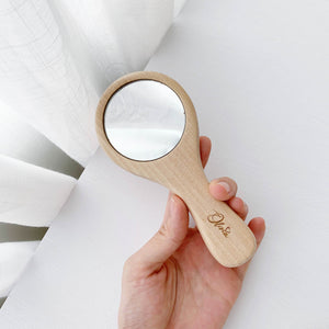Personalized Wooden Mini Mirror