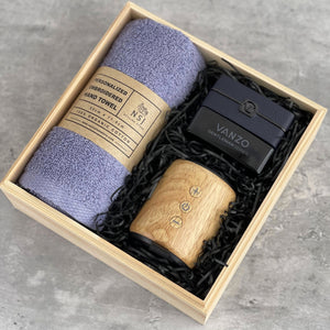 For HIM #1 - Speaker, Towel, Car perfume, Wooden Box