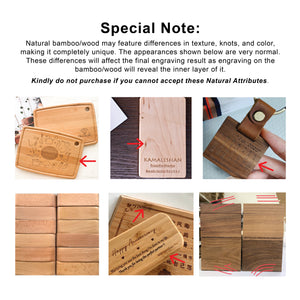 Personalized Wooden Watch – GentW001 ( 1 year warranty)