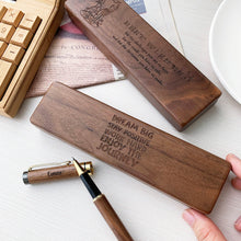 Load image into Gallery viewer, Personalized Walnut Wood Pen Set
