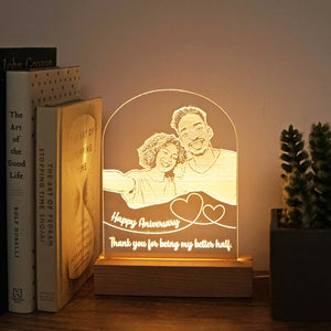 Arch Design- Personalized LED Night Light