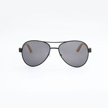 Load image into Gallery viewer, Personalized Bamboo Sunglasses- Aviator C015
