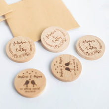 Load image into Gallery viewer, Personalized Wooden Magnets ( MOQ 20pcs) Whatsapp 011-3675 3787 for more detail
