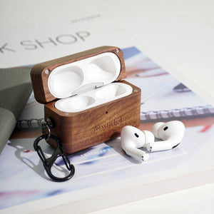 Wooden AirPods case