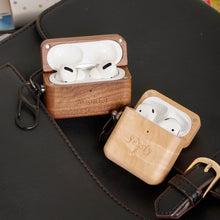 Load image into Gallery viewer, Wooden AirPods case
